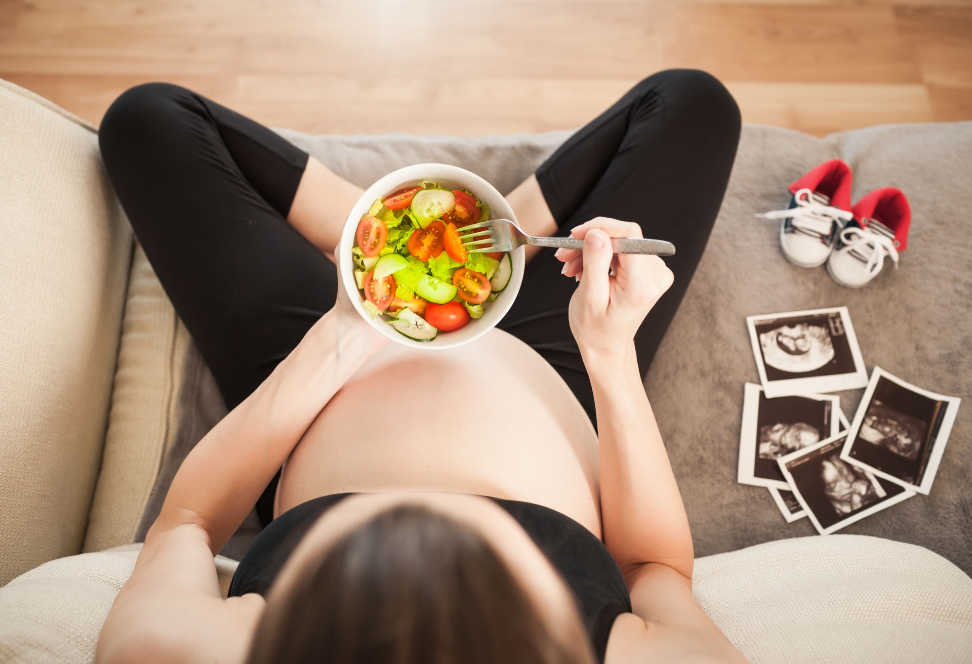 Pregnancy and a healthy diet.